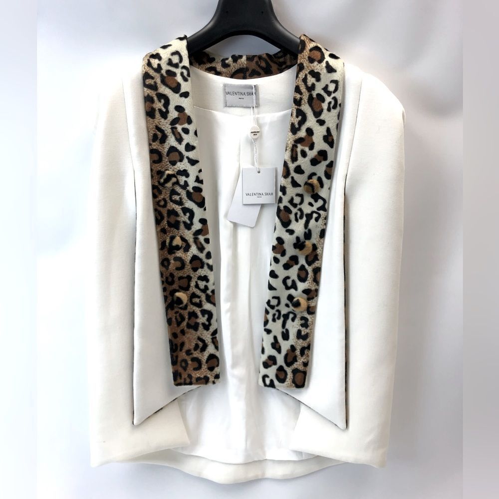 VALENTINA SHAH SABRINA CAPE CREAM LEO ITALY 2.0 limited edition NEW Size…
